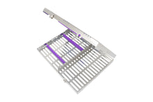 Load image into Gallery viewer, Sterilization Cassette for 12 Instruments, With Accessory Area, Detatchable - 280X202X30MM - D2D HealthCo.
