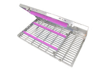 Load image into Gallery viewer, Sterilization Cassette for 20 Instruments, With Adjustable Accessory Area - 370x202x30, Detachable - D2D HealthCo.
