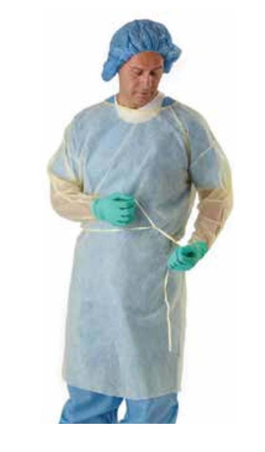 Isolation Gown - Disposable - CASE (50 Pieces) - D2D HealthCo.