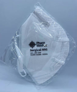 N95 Surgical - Made in Canada - Box/20 masks - D2D HealthCo.