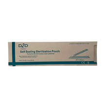 Load image into Gallery viewer, Sterilization Pouches in Multiple Sizes - BOX (200 Pouches) - D2D HealthCo.
