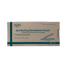Load image into Gallery viewer, Sterilization Pouches in Multiple Sizes - BOX (200 Pouches) - D2D HealthCo.
