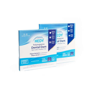 Hedy® Polyisoprene Dental Dams - D2D HealthCo.