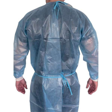 Load image into Gallery viewer, Disposable Isolation Gowns - Knitted Cuff - Level 1 - PACK OF 10 PIECES - D2D HealthCo.
