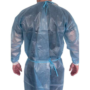 Disposable Isolation Gowns - Knitted Cuff - Level 1 - PACK OF 10 PIECES - D2D HealthCo.