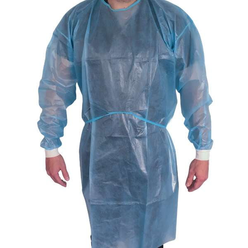 Disposable Isolation Gowns - Knitted Cuff - Level 1 - PACK OF 10 PIECES - D2D HealthCo.