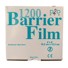 Cargar imagen en el visor de la galería, Barrier Film with Dispenser - CASE (6 Rolls/Boxes) - D2D HealthCo.
