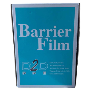Barrier Film with Dispenser - CASE (6 Rolls/Boxes) - D2D HealthCo.