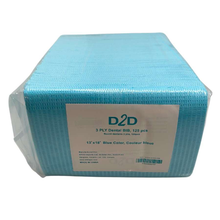 Cargar imagen en el visor de la galería, Dental Bibs - CASE (500 pieces) - D2D HealthCo.
