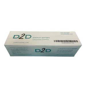 D2D Gauze 2" x 2” - CASE (5,000 pieces) - D2D HealthCo.