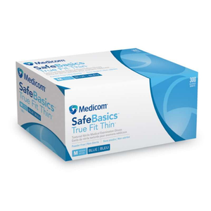 Medicom SafeBasics® True Fit Thin™ Nitrile Gloves - CASE (2,400 pieces) - D2D HealthCo.