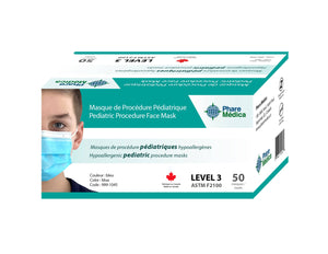 ASTM Level 3 Pediatric Mask - Box (50 Masks) - D2D HealthCo.
