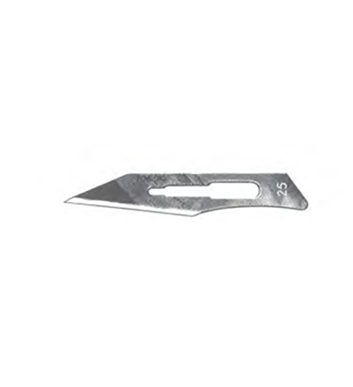 AL Scalpel Blade 25 Stainless Steel  Sterile 100/Bx