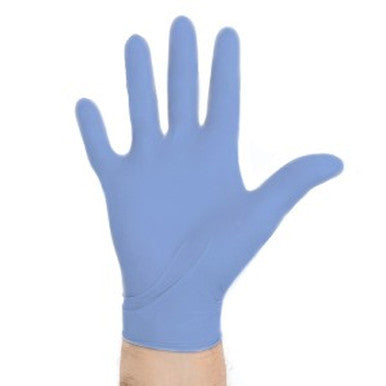 Aquasoft, medianos, paquete de 300, guantes de examen de nitrilo sin polvo: ultrafinos