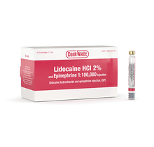 Load image into Gallery viewer, Lidocaine 1:100M Anaesthetic 50/Bx (Red)
