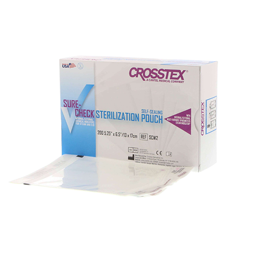 Sure-Check Sterilization Pouches 5.25" x 6.5" 200/Box