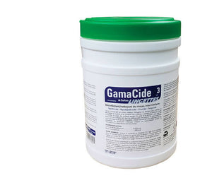 GAMACIDE WIPES 160 WIPES/CANISTER (12 CANISTERS) - D2D HealthCo.