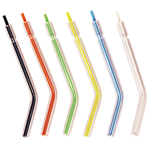 Air/Water Syringe Tips Plastic, Rainbow 250/Box