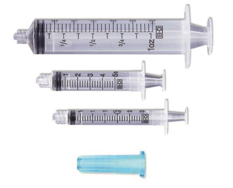 SYRINGE ONLY BD LUER LOCK, STERILE (BOX) - D2D HealthCo.
