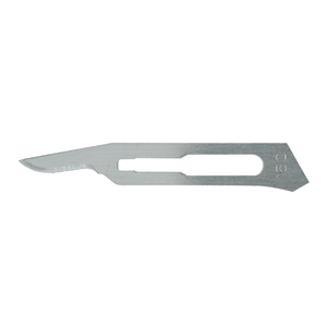 Surgical Blades Carbon Steel Sterile  # 15C 100/Bx Angled Edge