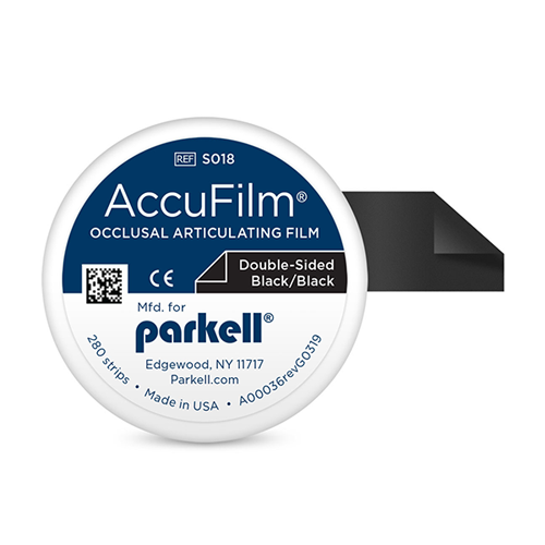 AccuFilm II Black/Black .0008" (21 microns)/ 280 strips (3-1/2" x 7/8").