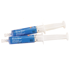 Etch-Rite Jumbo Refill 2 x 25ml Syringe