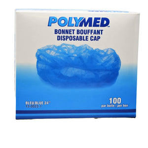 POLYMED HAIR BOUFFANT 24 inch - CASE (2000 Pieces)